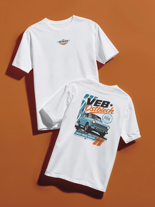 T-Shirt "Trabant 601" | DDR Oldtimer | Weiß